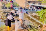 WVI dan relawan KinCir bersihkan Sungai Afur dari sampah