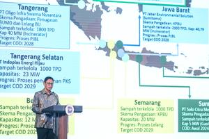 Rakornas pengolahan sampah menjadi energi listrik