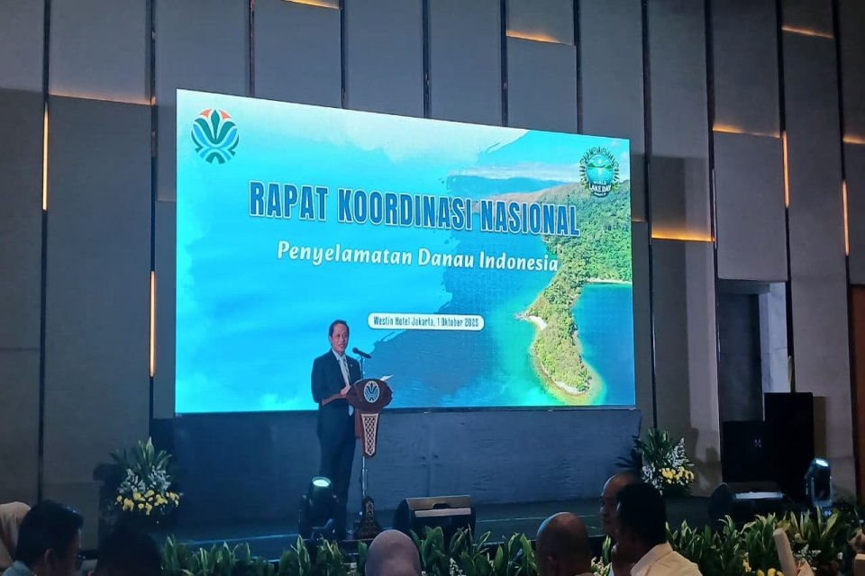 Menteri LH, danau, lingkungan hidup