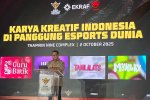Konferensi pers Kolaborasi Kreatif bersama Kementerian Ekonomi Kreatif Menyambut FFWS Global Finals 2025 di Jakarta, Kamis (2/10). 