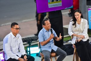 Menteri ESDM Bahlil Lahadalia ngobrol soal kemandirian energi.