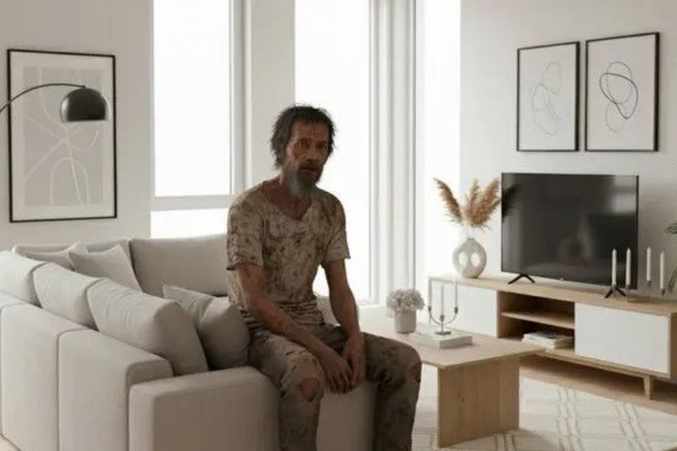 Prompt Gemini AI foto prank bapak-bapak