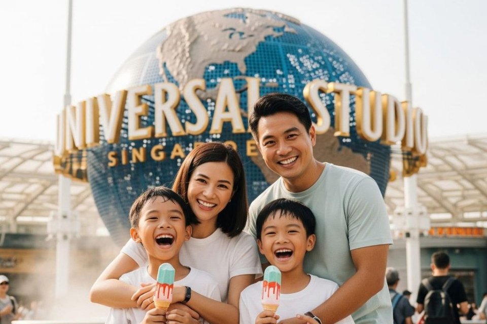 Contoh Prompt Gemini AI Foto Tempat Wisata Terkenal di Dunia