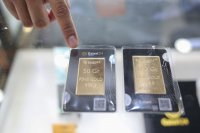 Harga Emas Naik (Foto: Katadata/Fauza)