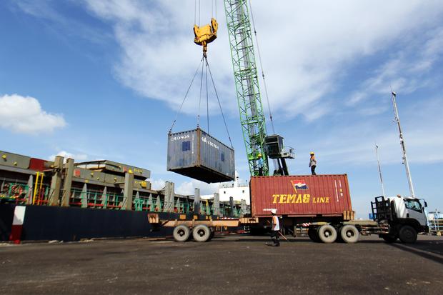 Peningkatan layanan peti kemas di Pelabuhan Dumai
