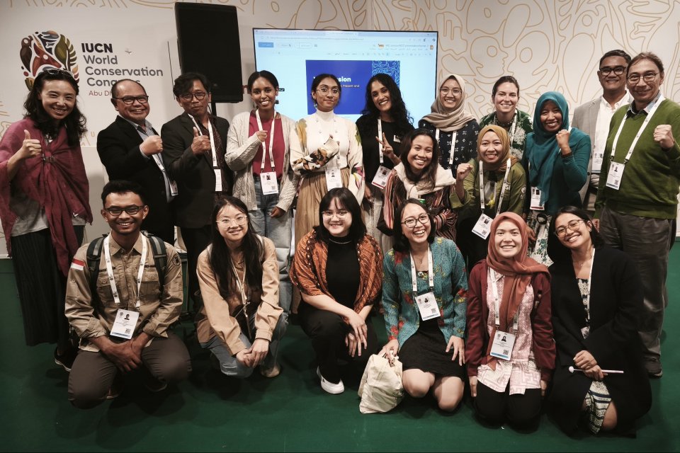 Belantara Foundation berpartisipasi di Youth Summit IUCN World Conservation Congress di Abu Dhabi, Uni Emirat Arab (UEA) pada Jumat, 10 Oktober 2025.