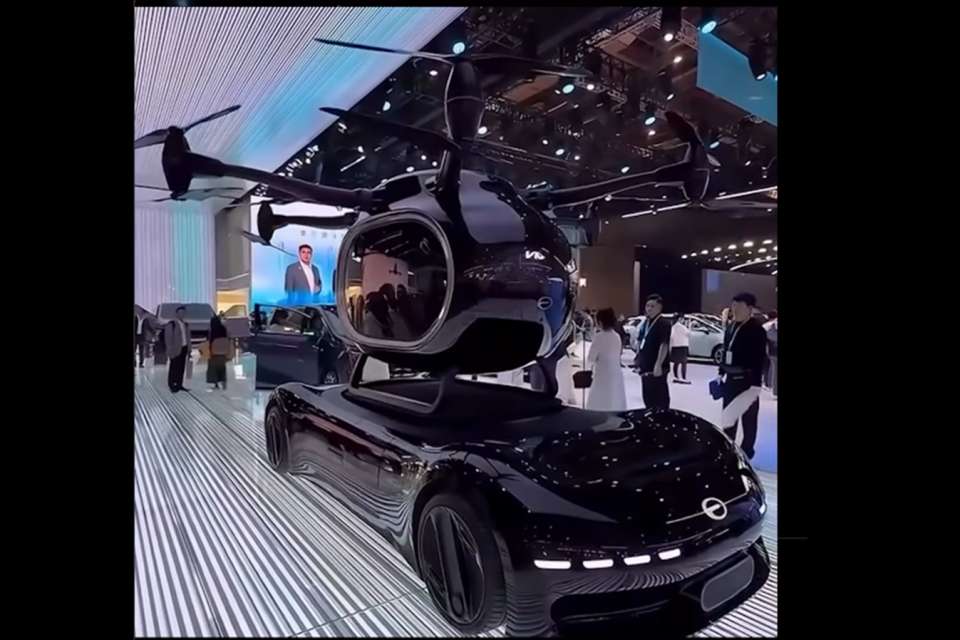 GOVE, cina, mobil listrik cina, taksi terbang cina,