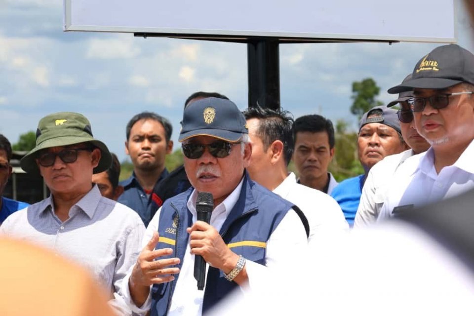 Kepala Otorita IKN Basuki Hadimuljono dan Satgas Penanggulangan Aktivitas Ilegal menegaskan komitmen untuk menghentikan segala bentuk aktivitas ilegal di wilayah IKN.