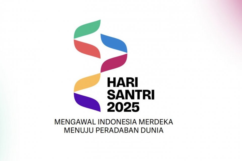 Logo Hari Santri Nasional 2025