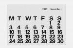 Kalender Bulan November 2025 Hijriah