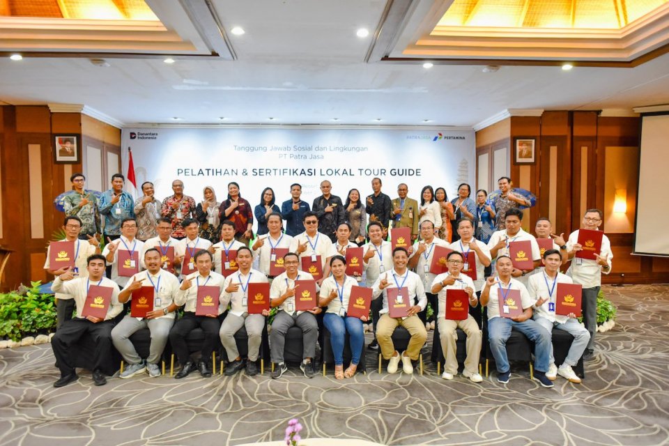 Pelatihan SDM Pariwisata Patra Jasa