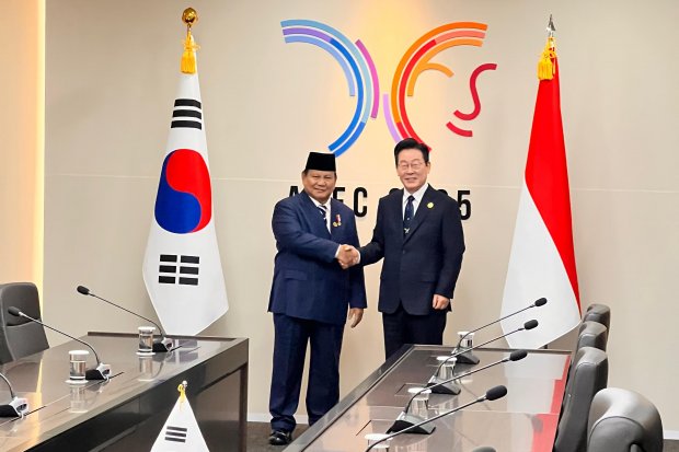 Presiden Prabowo Subianto menyampaikan pujian terhadap budaya populer Korea Selatan (Korsel) yang kini mendominasi dunia.  Momen itu terjadi saat Prab