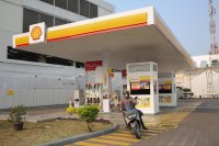 Stok BBM di SPBU Shell Masih Kosong (Foto: Katadata/Fauza Syahputra)