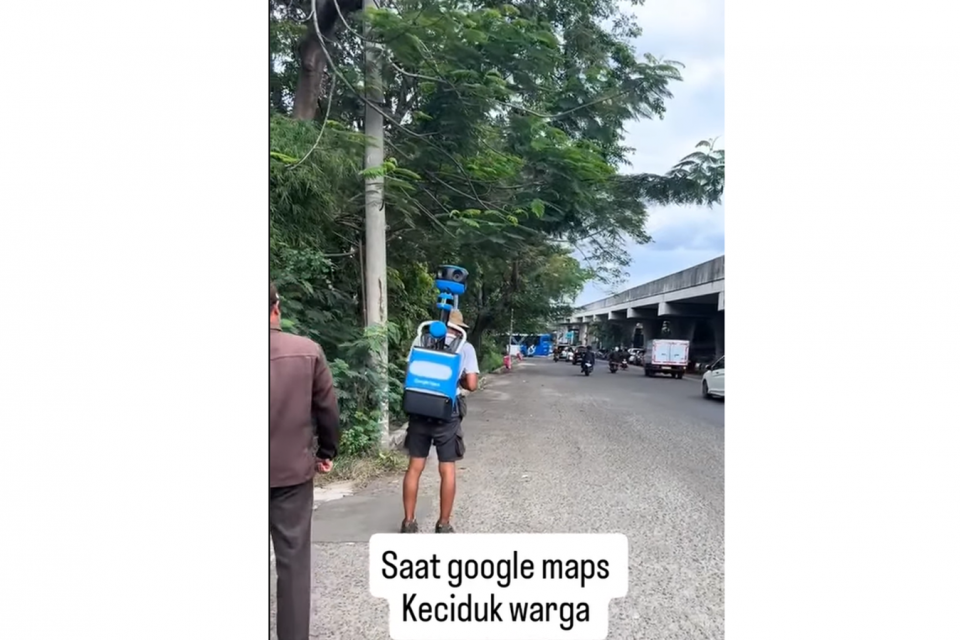 Viral netizen bertemu petugas Google Maps,