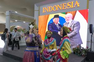 Suasana Paviliun Indonesia di COP30 Brasil