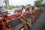 Bantuan becak listrik dari Presiden