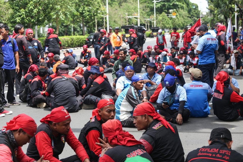 Tuntutan Demo Buruh Hari Ini
