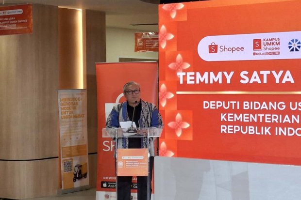 Deputi Bidang Usaha Kecil Kementerian UMKM Temmy Satya Permana