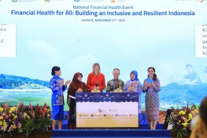 OJK dan Penasihat Khusus Sekretaris Jenderal PBB untuk Kesehatan Finansial Ratu Maxima dari Belanda