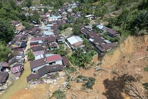 Dampak banjir bandang di Sibolga