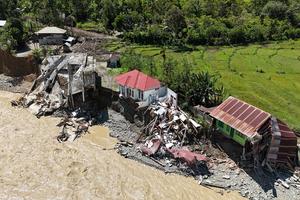 Kerusakan pascabanjir bandang di Nagan Raya