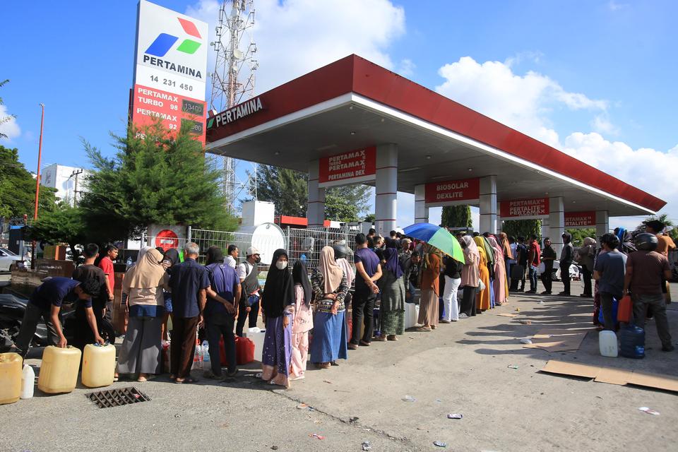 bbm pertamina, banjir sumatera