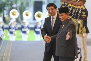 Presiden Prabowo terima kunjungan Ketua MPR China