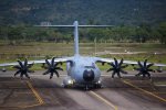 Pesawat Airbus A400 angkut bantuan bencana tiba di Bandara SIM