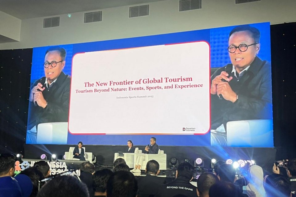 COO Danantara, Dony Oskaria, Indonesia Sport Summit, Minggu (7/12)