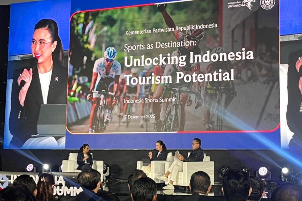 Menteri Pariwisata, Widiyanti Putri Wardhana, Indonesia Sport Summit, Minggu (7/12)