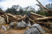 Bencana banjir dan longsor di Huta Nabolon