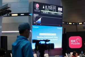 IHSG Cetak Rekor Tertinggi ke Level 8.710 (Foto: Katadata/Fauza Syahputra) 