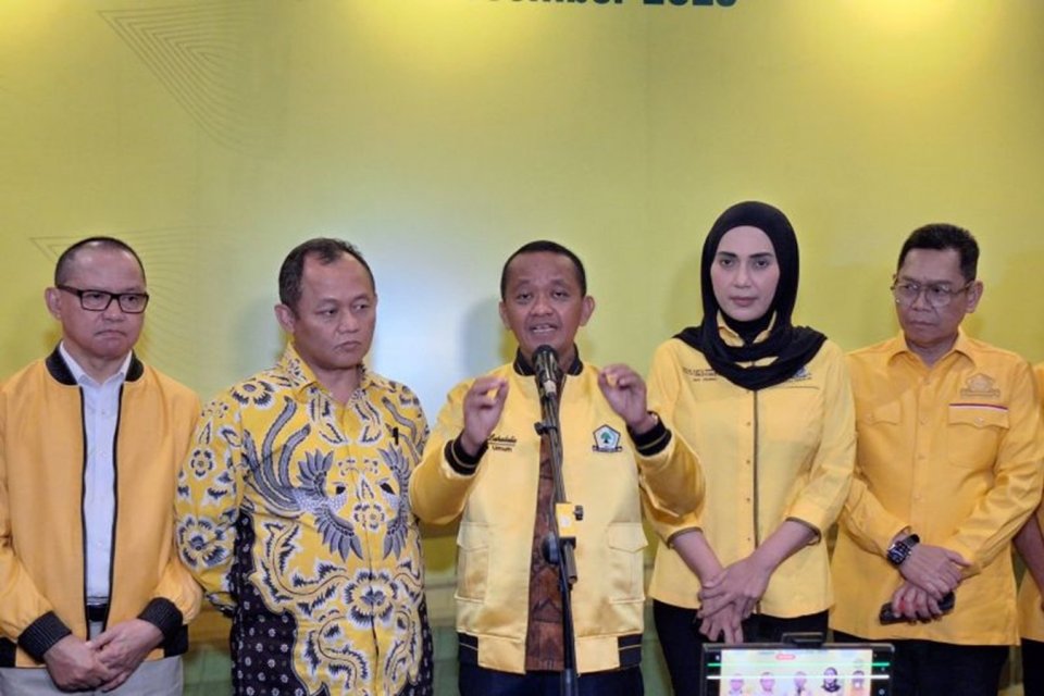 bahlil, golkar kumpulkan donasi untuk sumatra,