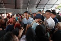 Presiden Prabowo di Langkat
