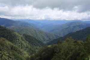 Panorama puncak Gunung Bur Nipis Gayo Lues