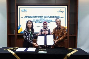 Kolaborasi bank bjb dan GoTo Financial