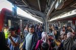 Jumlah penumpang KRL Commuter Line saat Nataru