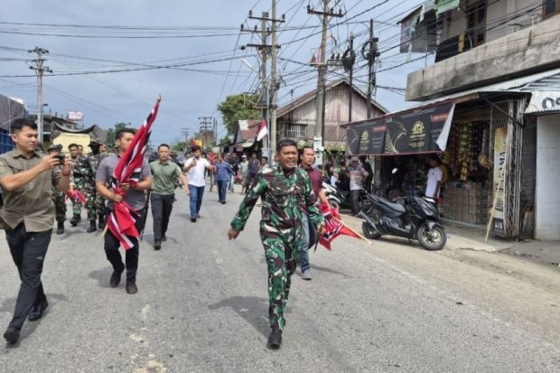 Pembubaran aksi massa pembawa bendera GAM