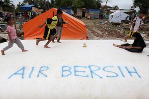 Kebutuhan air bersih korban bencana banjir Aceh Tamiang