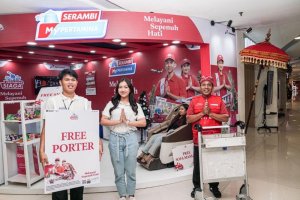 Serambi MyPertamina Mini/Compact di Bandara Internasional I Gusti Ngurah Rai, Bali, menghadirkan layanan tambahan bagi wisatawan selama libur Natal da