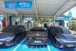 Jumlah pengisian daya mobil listrik di SPKLU
