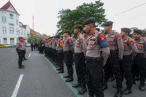 Gelar pasukan kesiapan pengamanan malam Tahun Baru 2026