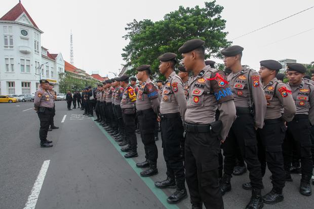 Gelar pasukan kesiapan pengamanan malam Tahun Baru 2026