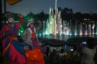 Jumlah kunjungan saat malam pergantian tahun di TMII Jakarta