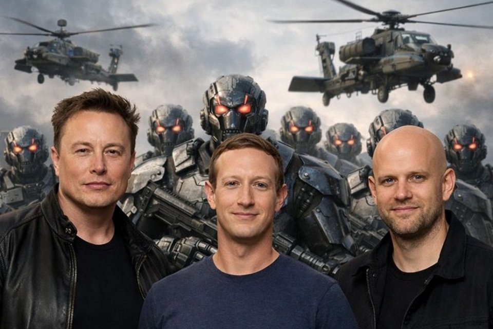 Elon Musk, Mark Zuckerberg, dan Daniel Ek