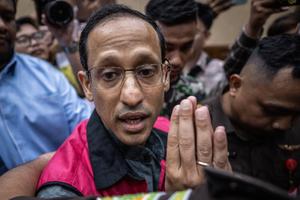 Sidang pembacaan eksepsi Nadiem Makarim