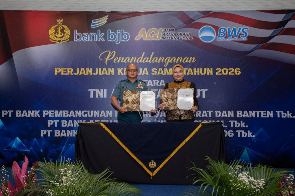 Bank bjb – TNI AL Lanjutkan Kolaborasi Strategis Layanan Perbankan