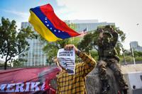 Aksi solidaritas untuk Venezuela