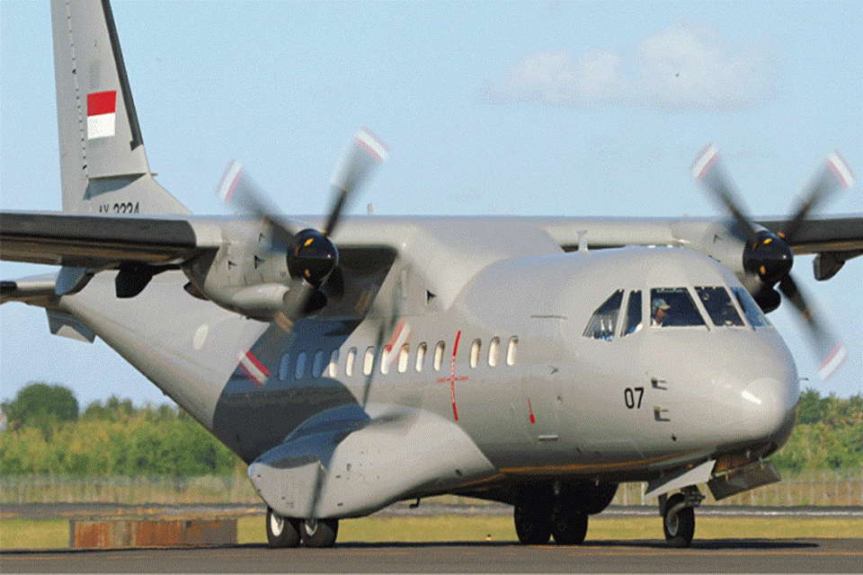 pesawat cn-235, venezuela,