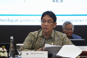 Konferensi pers APBN KiTa edisi Januari 2026 (Foto: Katadata/Fauza Syahputra)